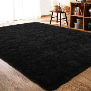 black rug